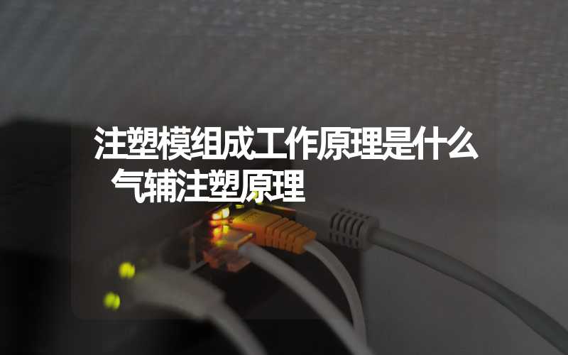 注塑模组成工作原理是什么 气辅注塑原理
